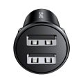 Mini Chargeur rapide Allume - Cigare Voiture double USB (2.4A) Usams US - CC114 C20 Noir - LPDD Conseil | Fiche fiabilité - Fiche fiabilité | Voiture fiable